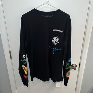 Chrome hearts black long sleeve t shirt size XL